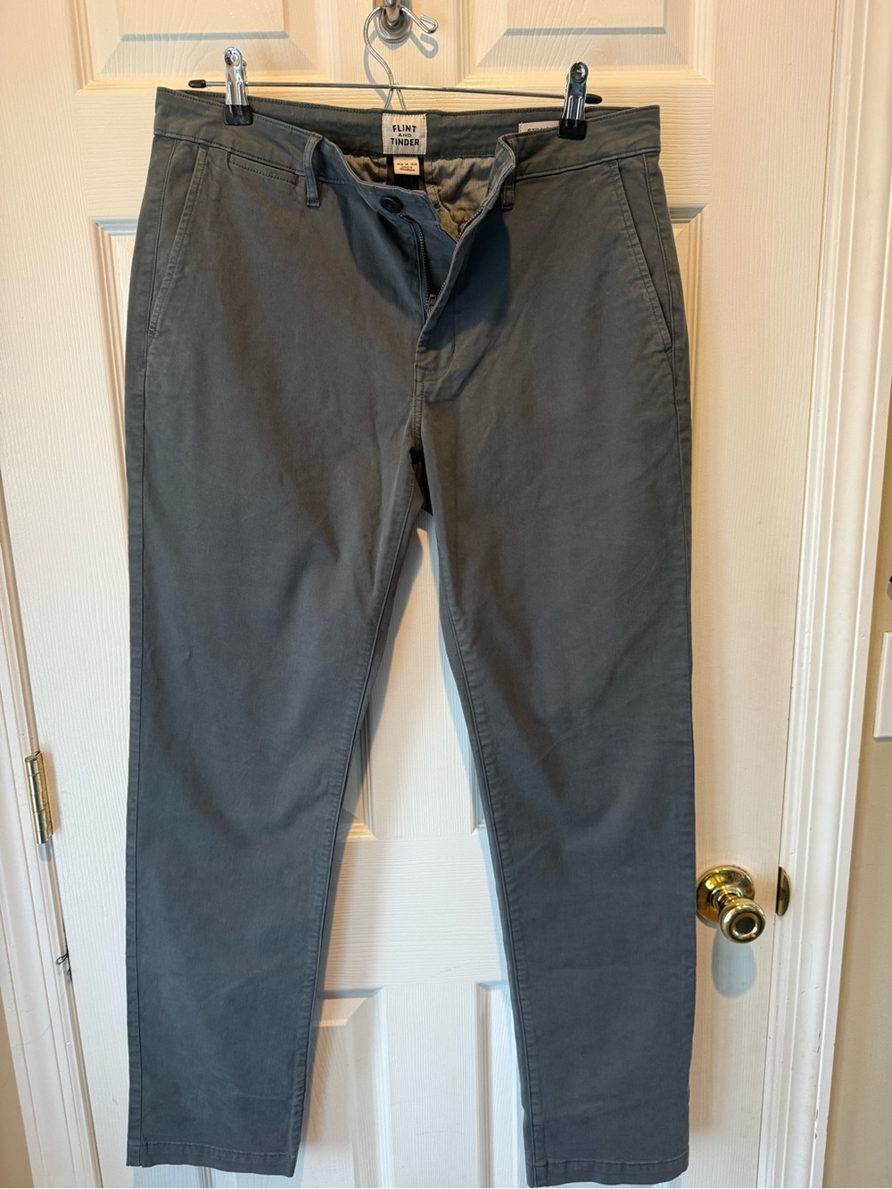 Flint and Tinder Slate Gray Casual Chinos - Picture 3 of 5